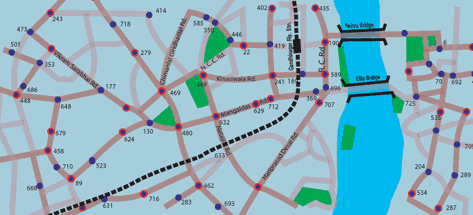 bus route map