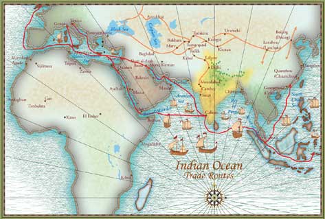 ancient trade map